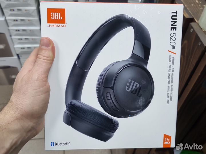 Беспроводные наушники jbl tune 520bt