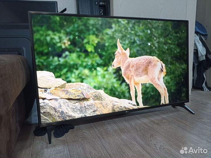 Телевизор LG 49 дюймов 125 см SMART TV Wi-Fi