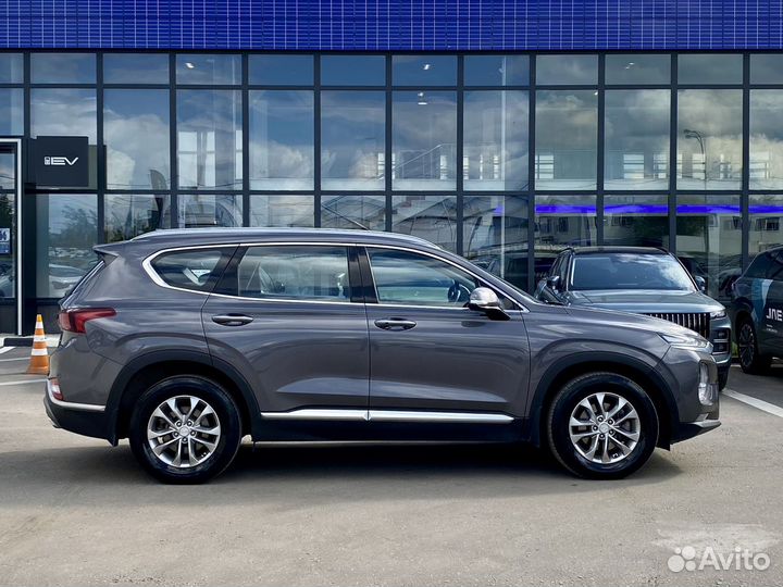 Hyundai Santa Fe 2.2 AT, 2019, 65 146 км