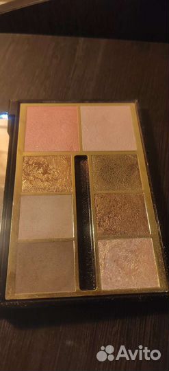 Guerlain palette gold тени