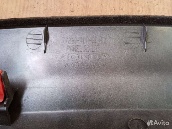 Накладка на торпедо honda accord 8