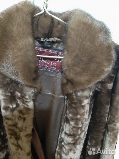 Шуба женская мутоновая 48-50