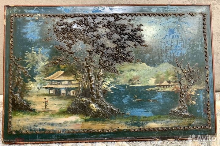 Настенное панно антикварное