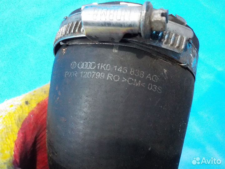 Патрубок интеркулера skoda Octavia A5 (1Z) 2004-20