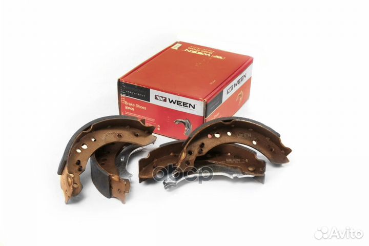 Колодки тормозные PSA C2/C3/1007 05- барабанные