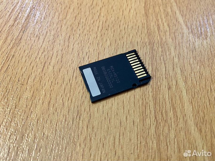 Карта памяти Memory Stick Pro Duo (PSP)