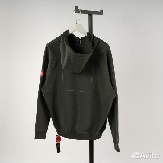 Худи cavempt серое, базовое, погруженное