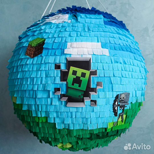 Пиньята Майнкрафт