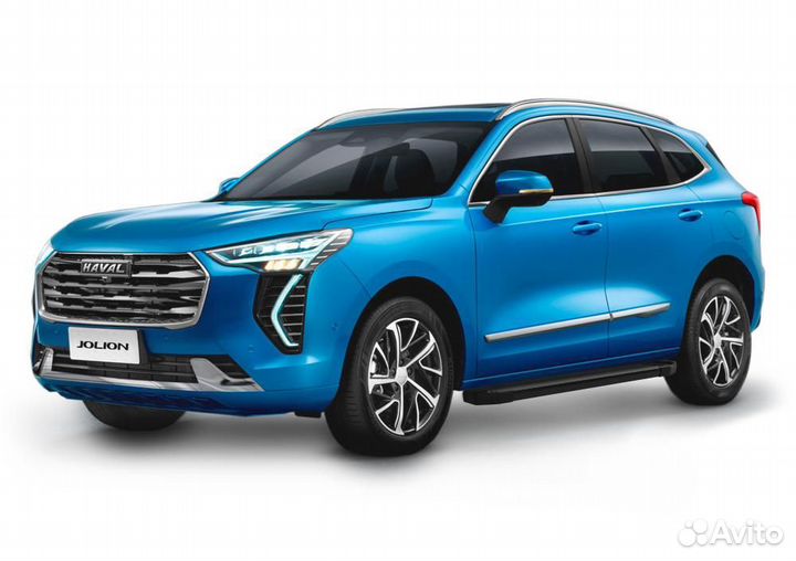 Пороги Подножки Haval Jolion 2021- 
