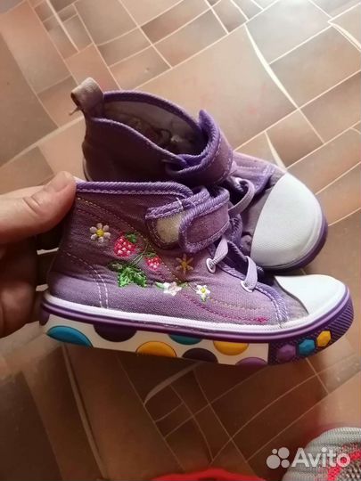 Кеды для девочки 28