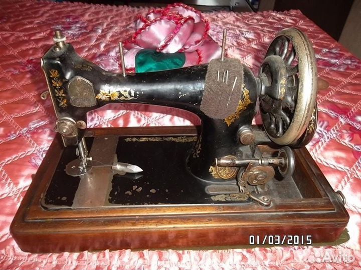 Швейная машинка зингер антикварная