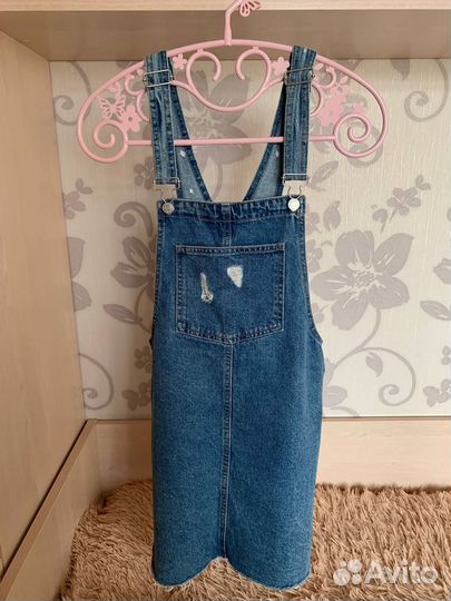 Джинсовый сарафан