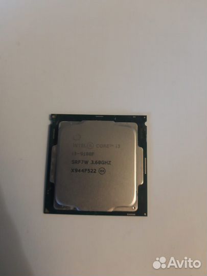 Процессор Intel Core i3 9100f