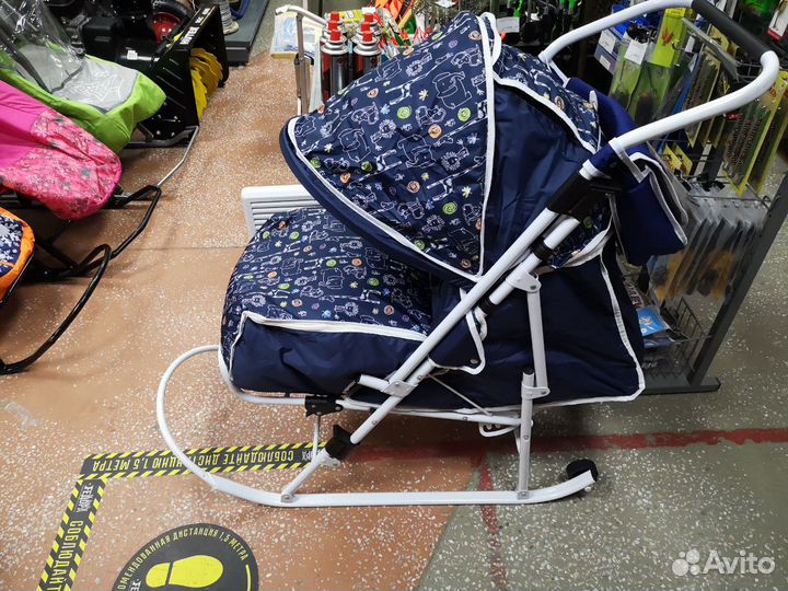 Санки-коляска