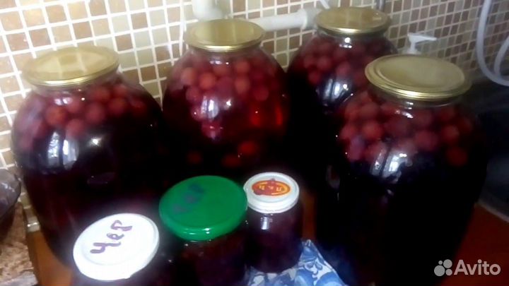 Компот 3 л, варенье, маринад огурцы, помидор