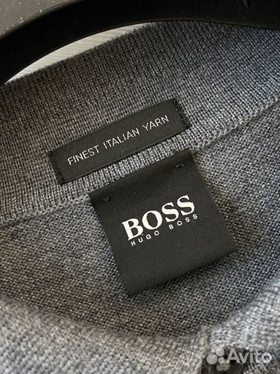 Новый шерстяной джемпер Hugo Boss разм. L