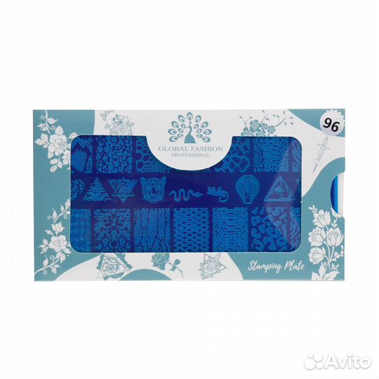 Диск для стемпинга Global Fashion #-96