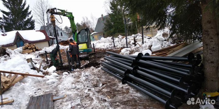 Винтовые сваи