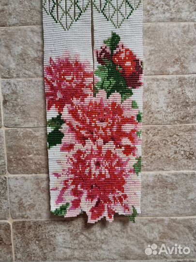 Гердан из бисера