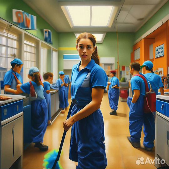 Уборщица / клинер в магазин косметики (ТЦ Галерея)