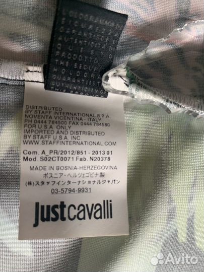 Just cavalli платье 46 р