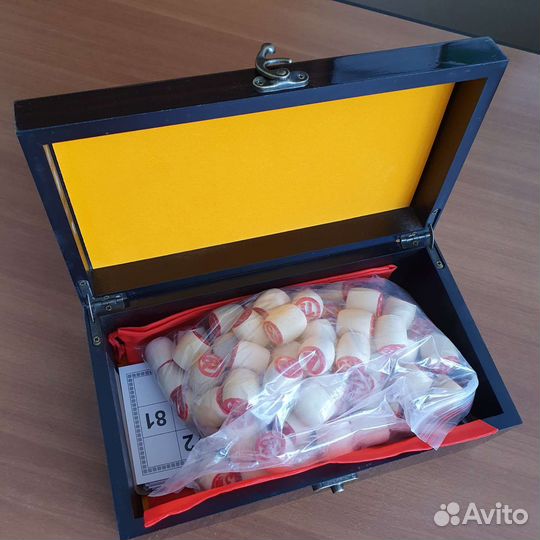Русское Лото новое (лакированный сундук)