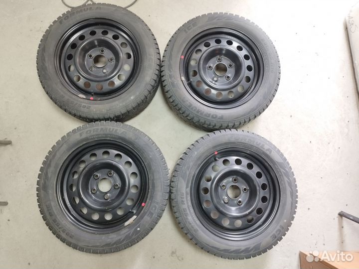 R16 Formula Ice 205/55, PCD 5x114.3 DIA 67