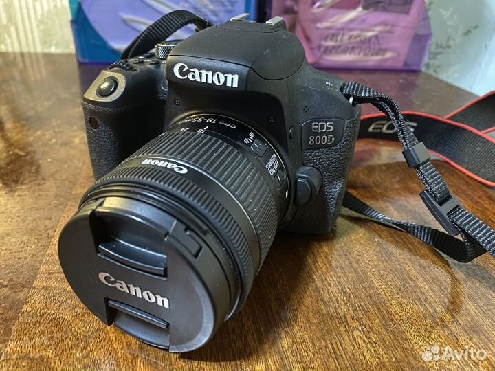 Фотоаппарат цифровой Canon EOS 800D идеальный