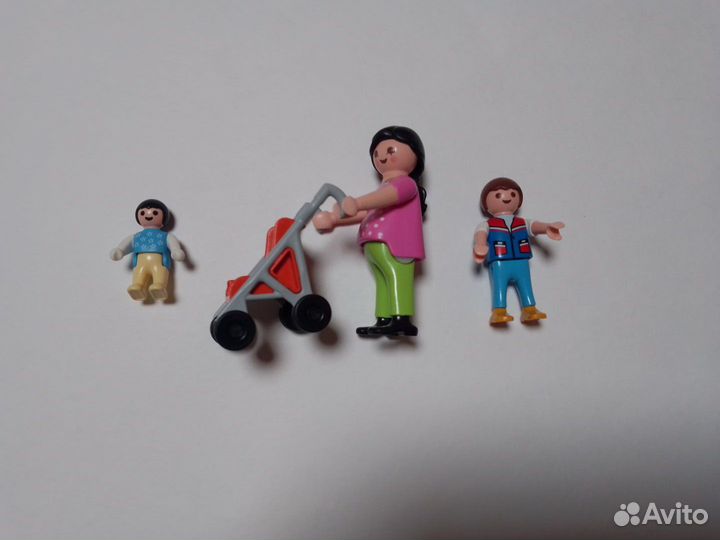 Playmobil дети и транспортные средства