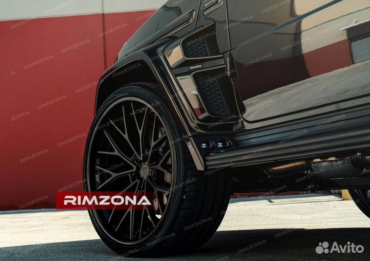 Кованые диски R22 на Mercedes G-Class AMG