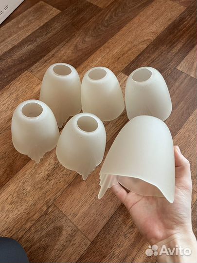 Плафоны для люстры 8 шт