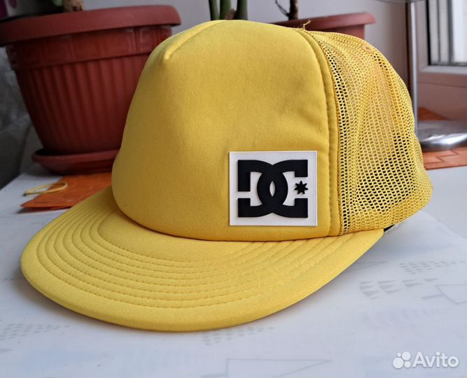 DC shoes бейсболка/кепка Blanderson желтая
