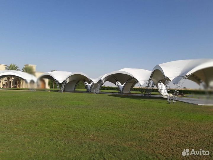 Деревянный шатер