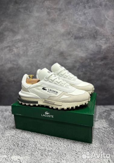 Мужские Кроссовки Lacoste Beige 41-45