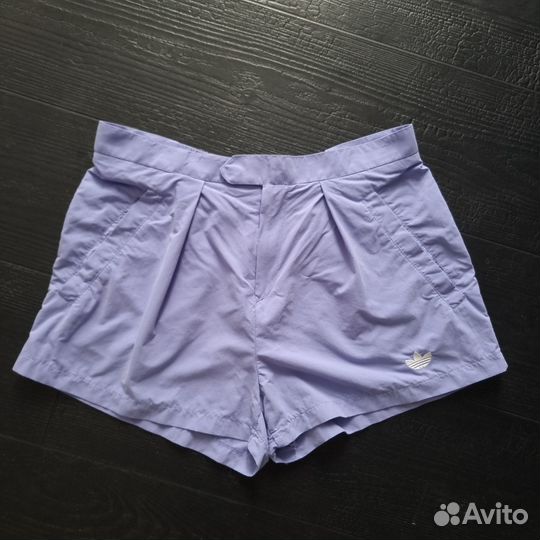 Шорты женские Adidas винтаж цвет лаванды