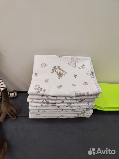 Пеленки детские фланелевые