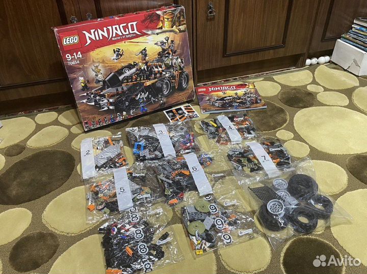 Новый Lego Ninjago 70654