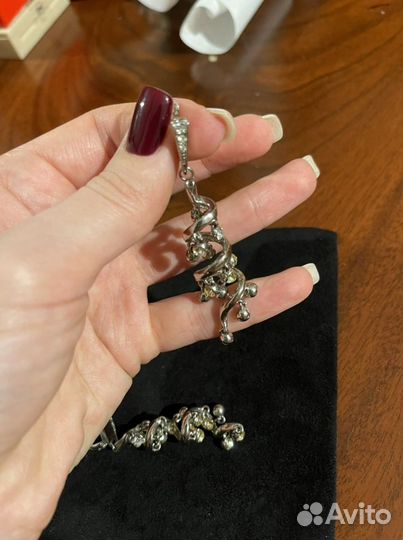 Серьги восточные (спиральки)