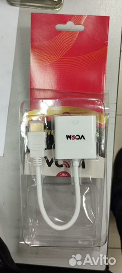 Переходник hdmi -VGA (M-F), vcom (CG558)