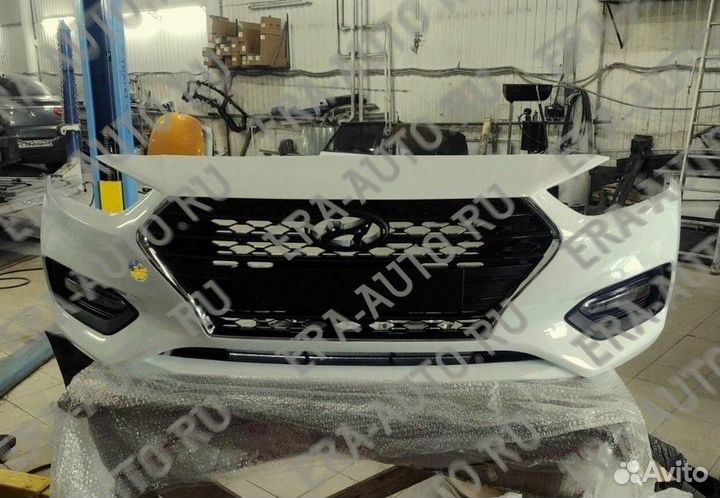 Бампер со скалада