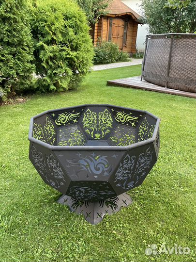 Чаша костровая, костровище