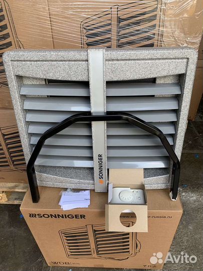 Тепловентилятор водяной 20 квт sonniger CR ONE