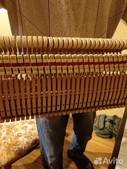 Пианино Petrof №191493, 1972гв, 103 см, 2 педали