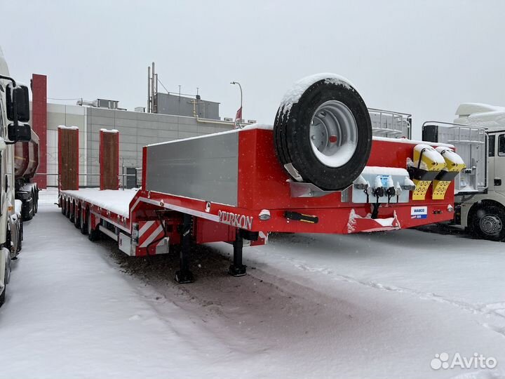 Полуприцеп трал (тяжеловоз) TIRKON TREYLER LWB5A, 2024