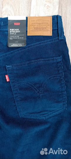 Вельветовые джинсы levis W30/L29 из США