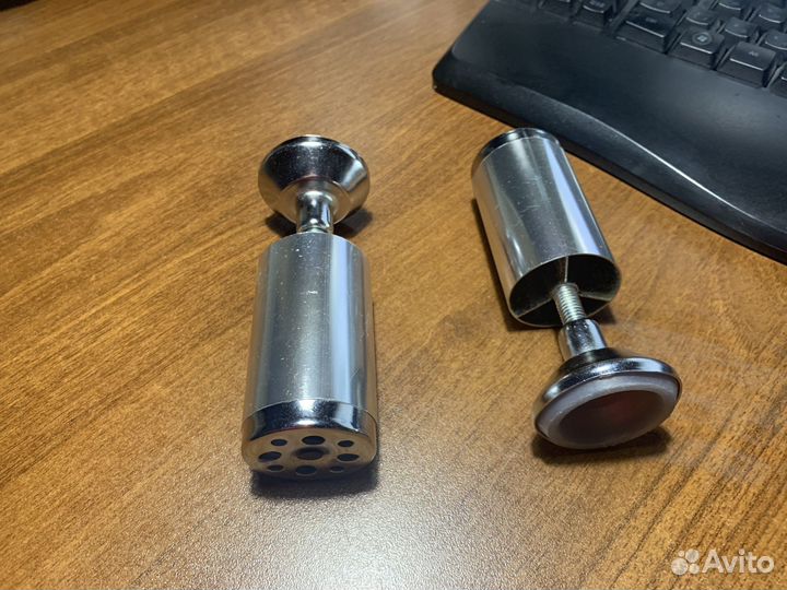 Ножка регулируемая 115 мм хром