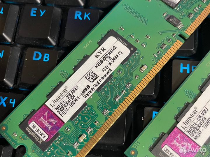 DDR2 Kingston 2x2Gb 800MHz