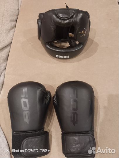 Боксерский набор. Перчатки 10 oz
