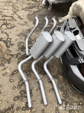 Глушитель на Матиз основной