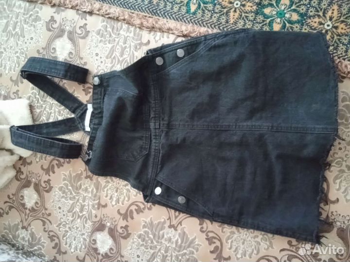 Джинсовый сарафан